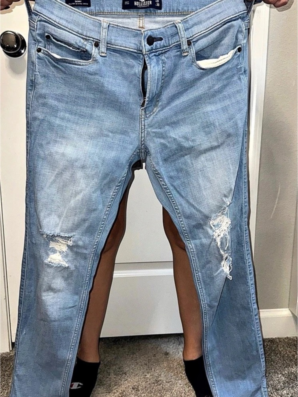 Hollister Skinny Jeans Blue Waist 31